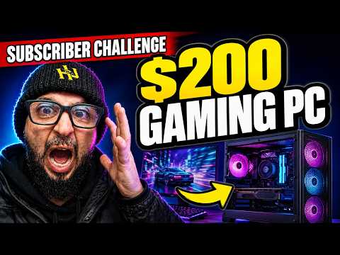FixItUp's subscriber $200 gaming PC challenge